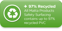 Matta Products: 97% Recycled Safety Surfacing