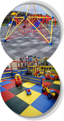 Flame Retardant Playground Surfacing from Matta Products